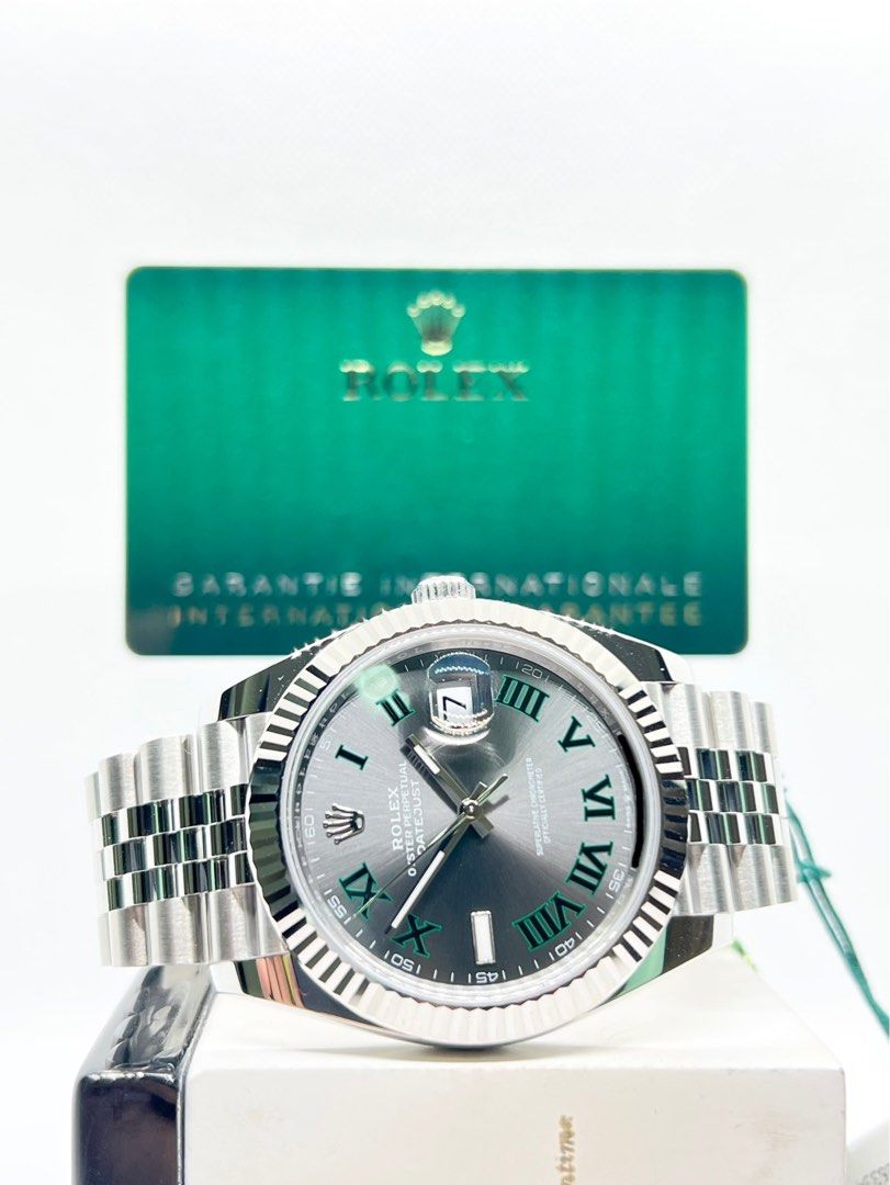 Oyster Datejust 126334 “Wimbledon”
