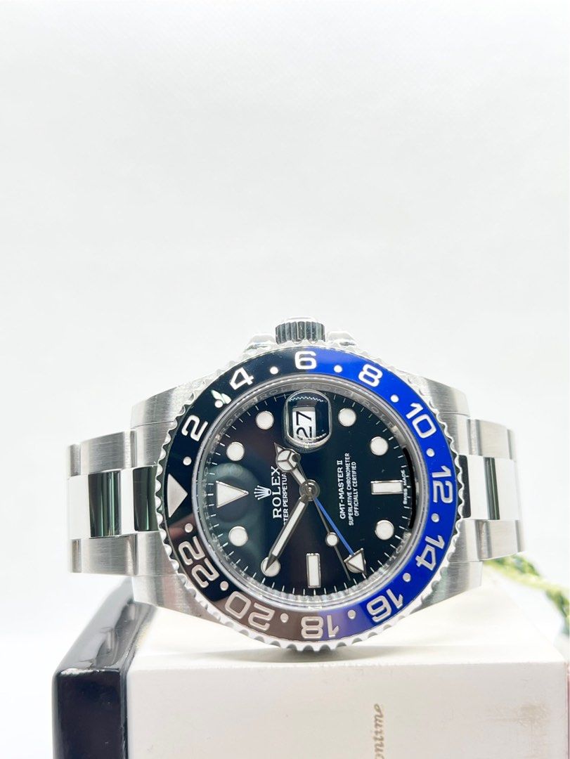 Gmt Master II 116710BLNR “Batman